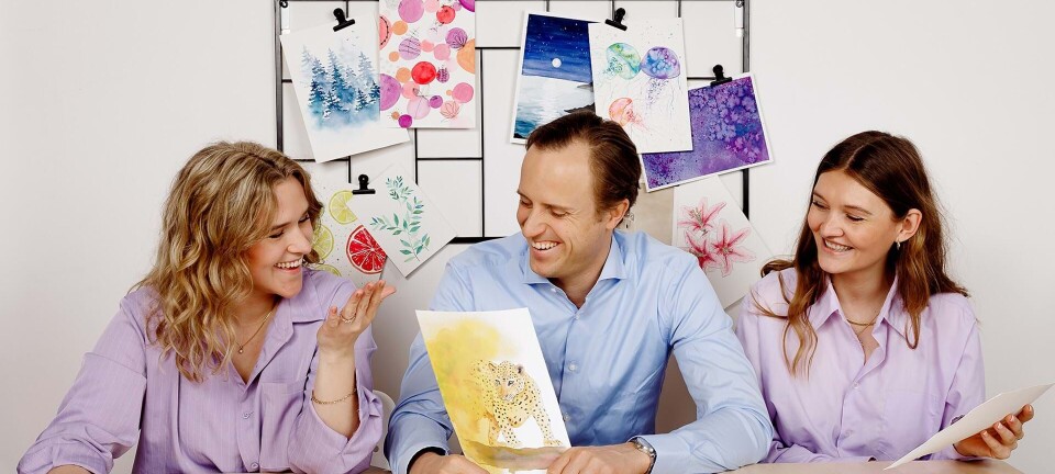 Så du dem på tv? Sådan går det Helena og Sofies akvarel-eventyr i dag