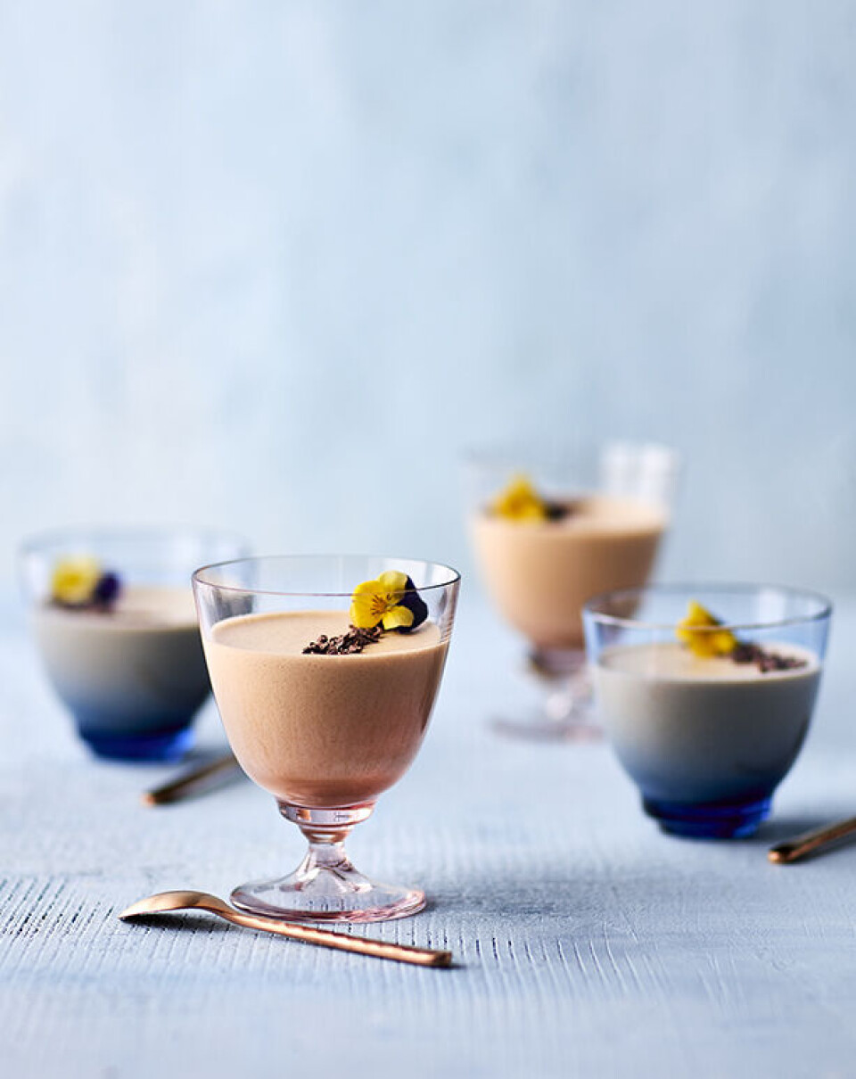 Skøn moccafromage med Kahlúa