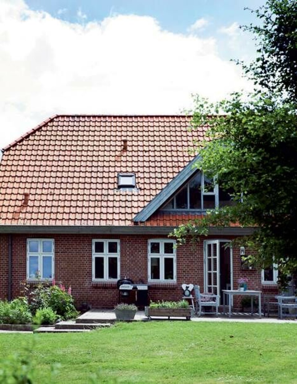 Gammelt landhus: Nyt liv i barndomshjemmet