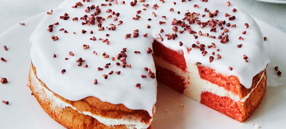 Flaglagkage med rom-smørcreme