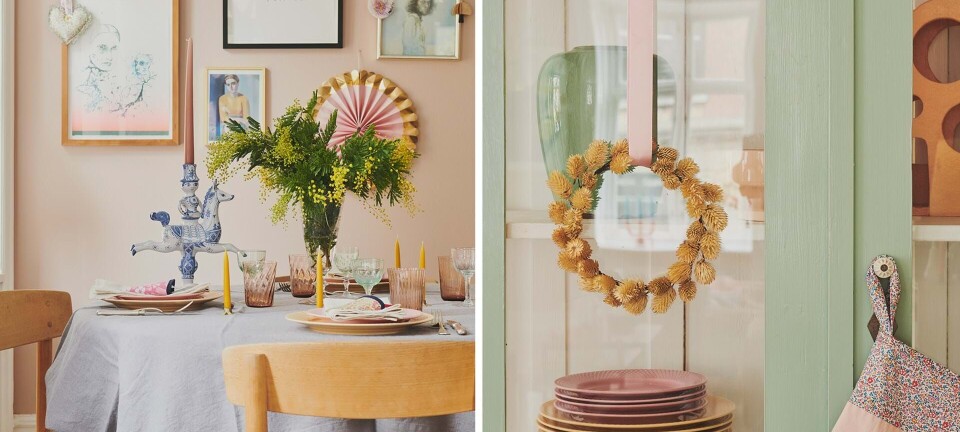 Ægte julestemning på Nørrebro: Kom indenfor i Mads og Tikkies smukke julehjem