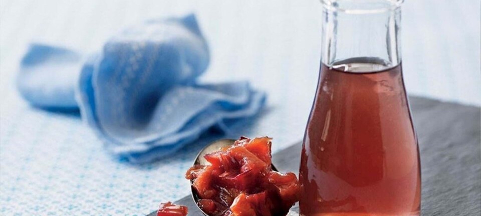 Rabarbersaft