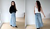 Lav selv: Lang denim-nederdel er sæsonen store hit