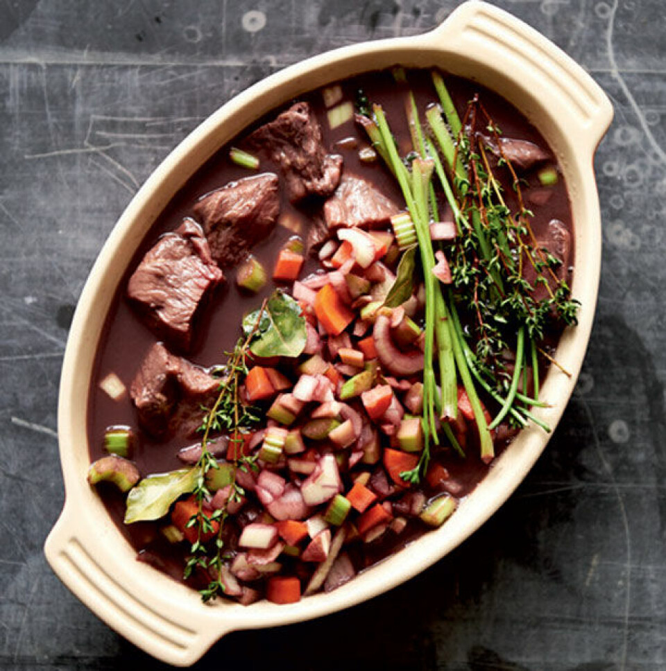 Sådan laver du Boeuf Bourguignon