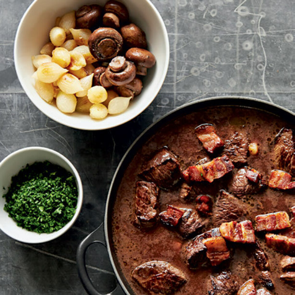 Sådan laver du Boeuf Bourguignon