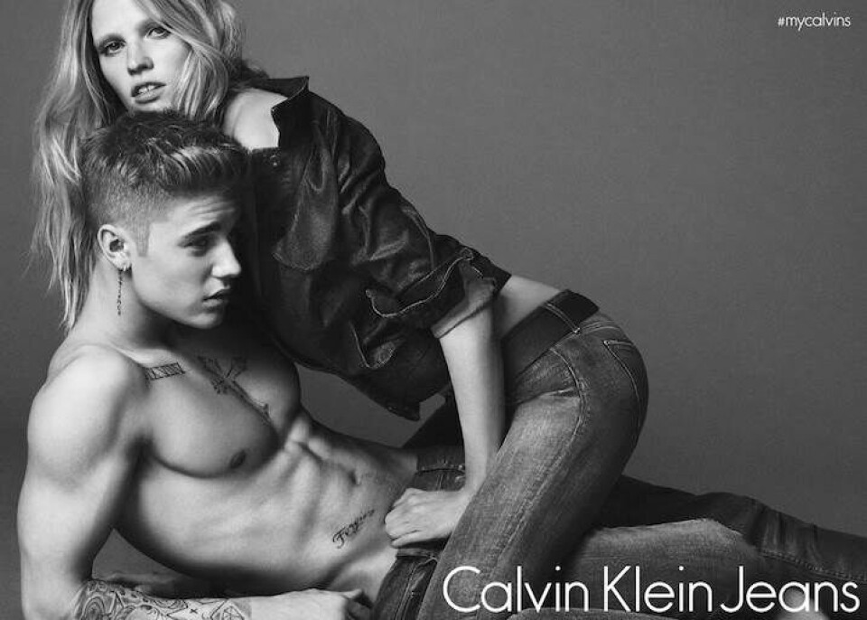 Justin Bieber bliver nyt ansigt - og krop for Calvin Klein