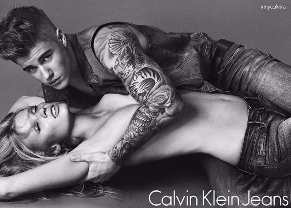 Justin Bieber bliver nyt ansigt - og krop for Calvin Klein