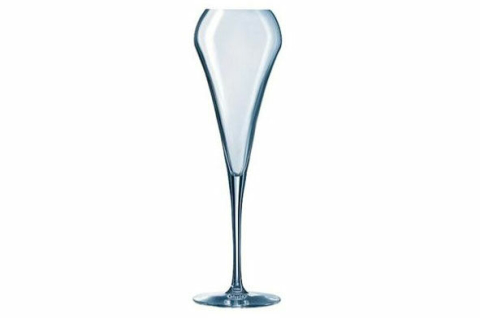 Champagneglas fra Notre Dame