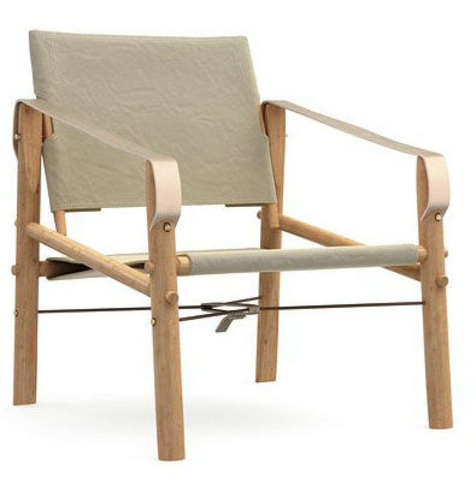 Nomad Chair i bambustræ og canvas