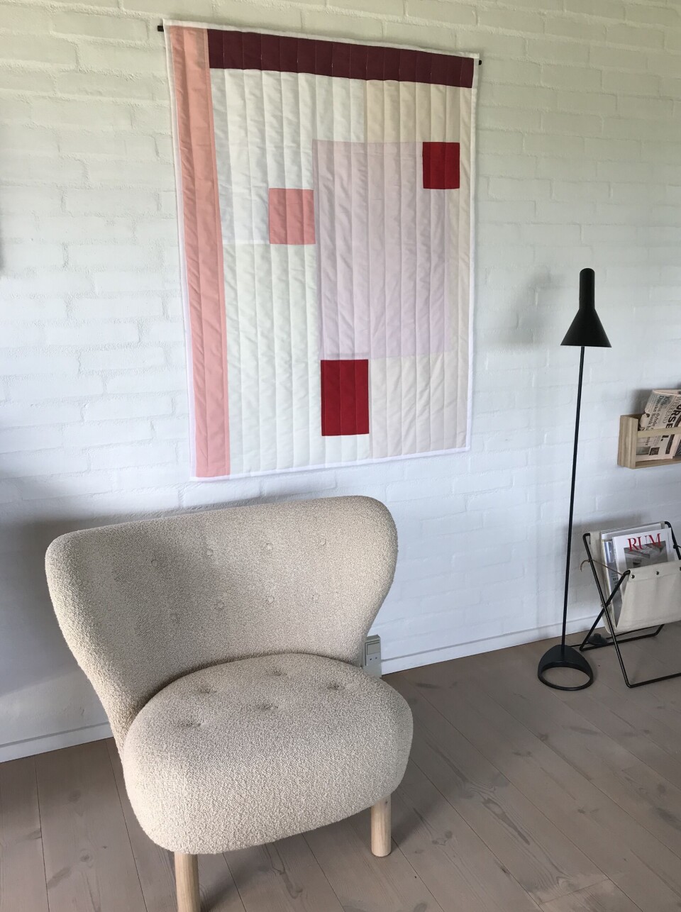 Vægtæppet JOU Rathi i økologisk bomuld.