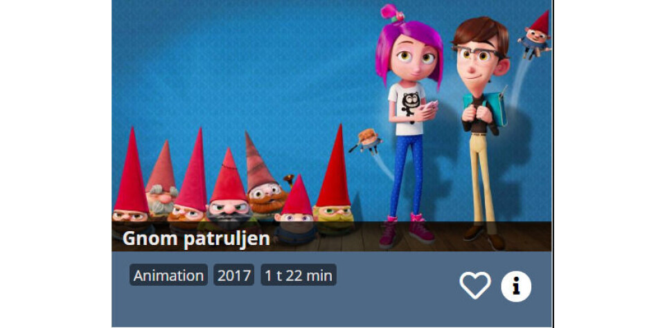 Børnefilm Gnom patruljen eventyr