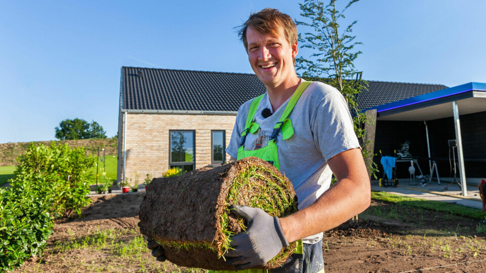 Nybyggerne blåt hus Martin