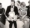 Lille Harper Beckham charmer Anna Wintour i gulvet