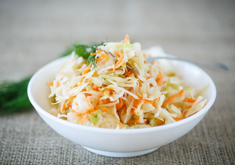 Nem coleslaw, der passer til alt