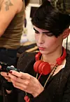Backstage hos Oscar de la Renta i NY