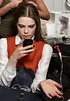Backstage hos Oscar de la Renta i NY