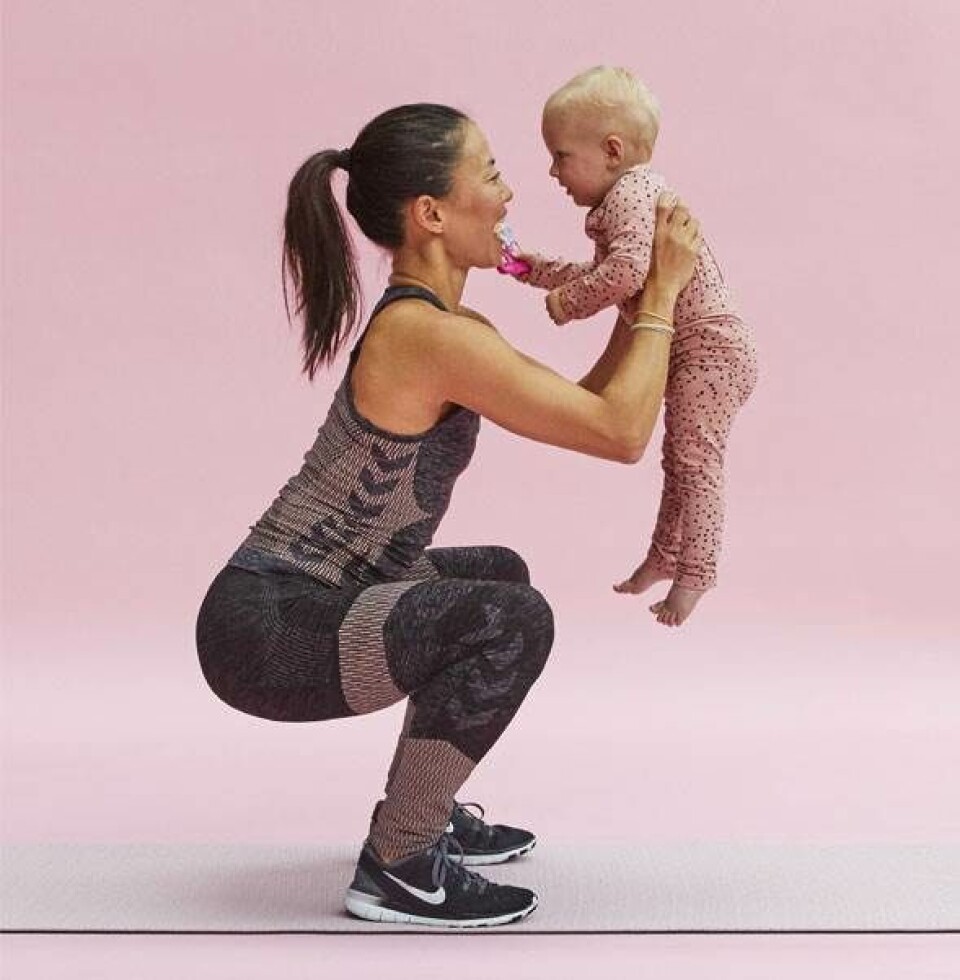 BABY SQUATS øvelser