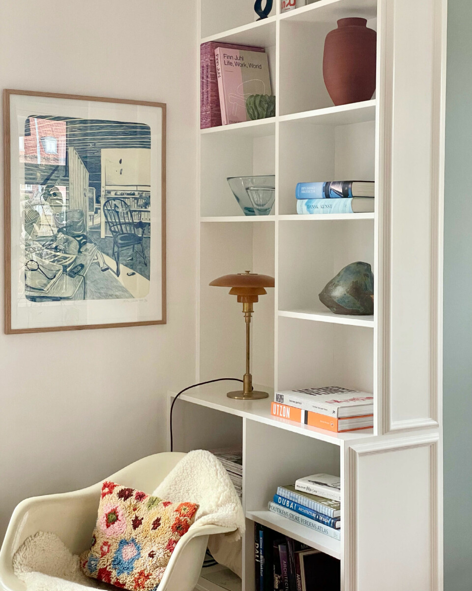 Reolerne ligner at de er født med huset og altid har været der.