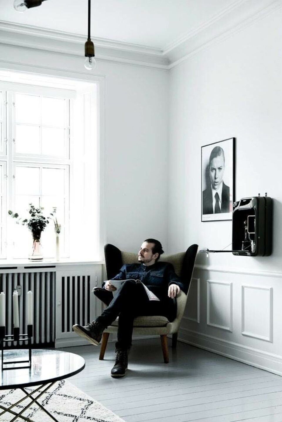 Lejlighed med ideer: Rå og modig indretning