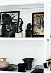 Indret med børnekunst