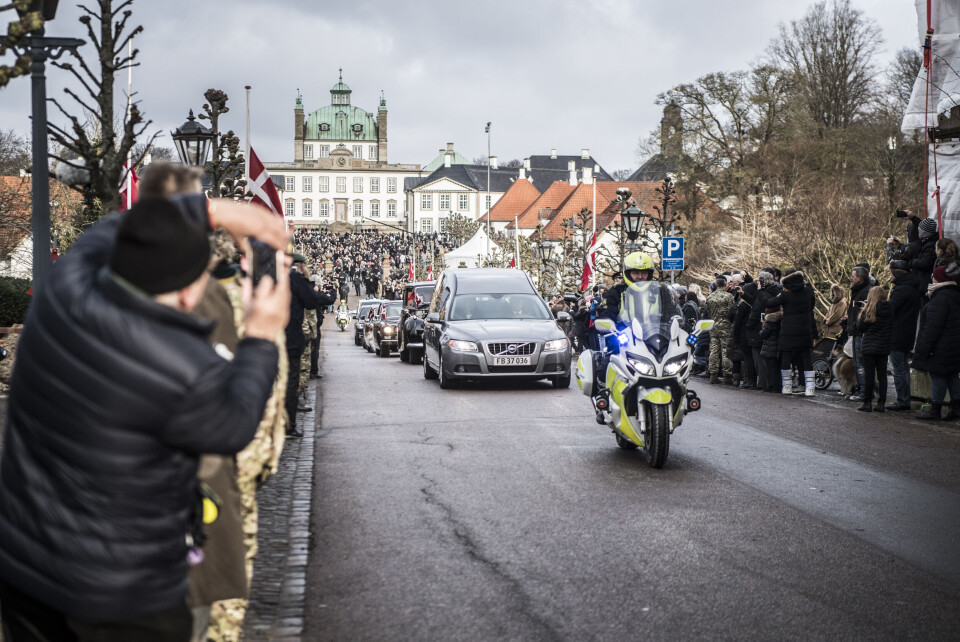 Prins Henrik begravelse