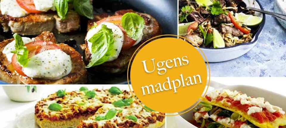 Nem grøn lasagne, deep pan pizza & lækker wokmad med oksekød: Her er ugens madplan til dig