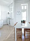 Hyggelig minimalisme: Enkle linjer og kølige farver