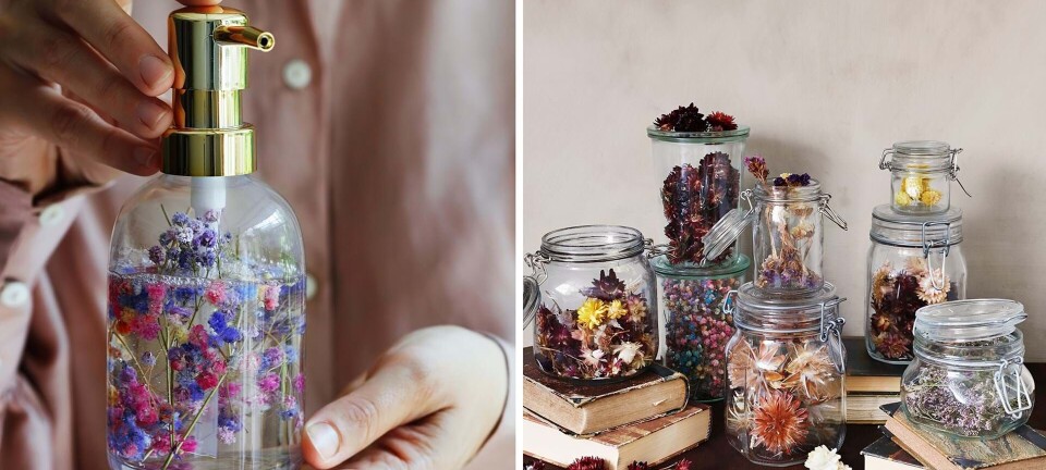 Tørrede blomster: 10 smukke måder, du kan bruge dem til kreative gaver