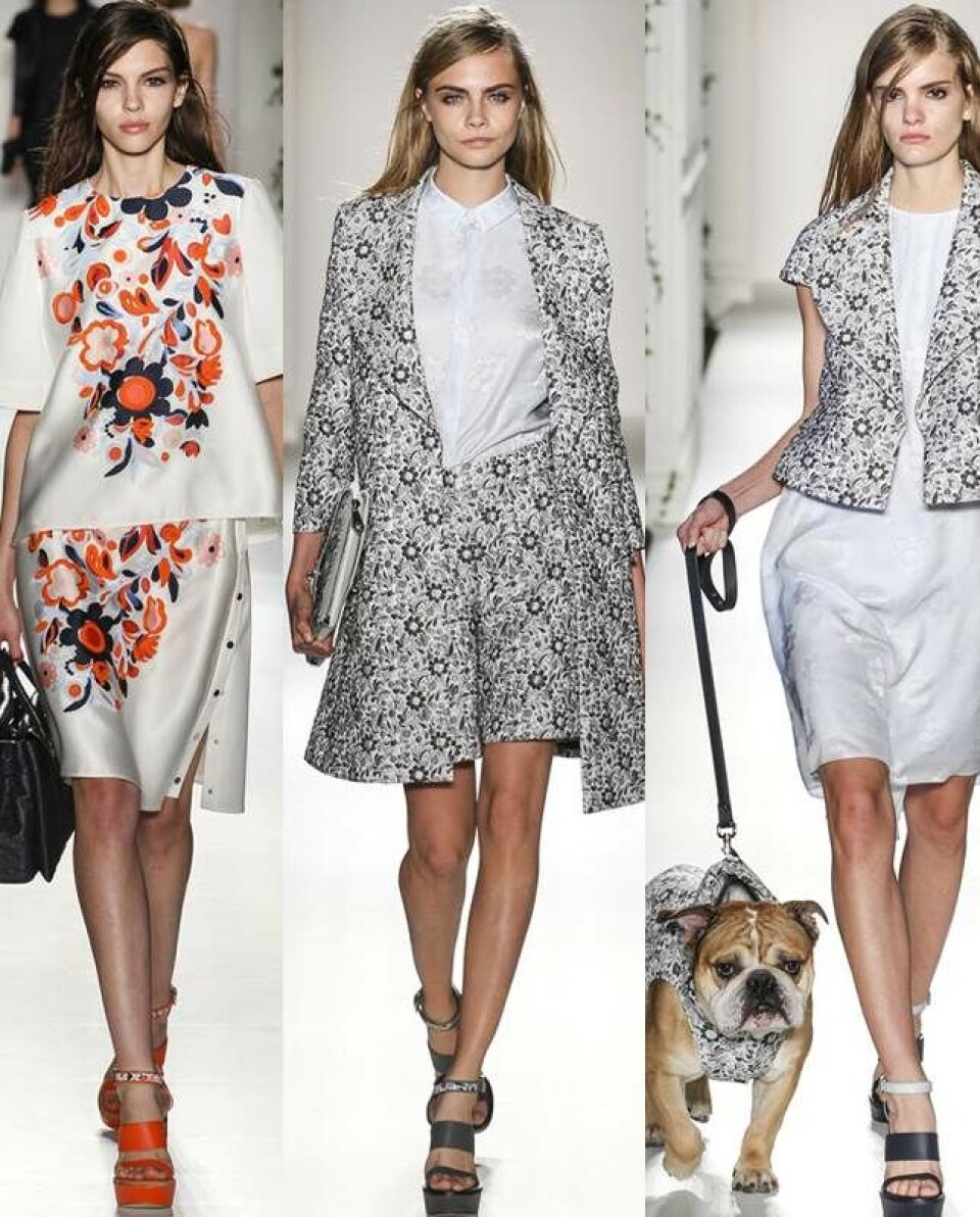 Modeuge i London: Hunde på catwalken og Kate Moss