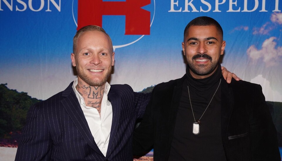 Teis og Yasser. (Foto: Janus Nielsen)