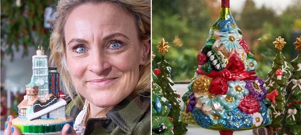 Da Kamilla for fire år siden blev arbejdsløs, blev julekugler hendes redning