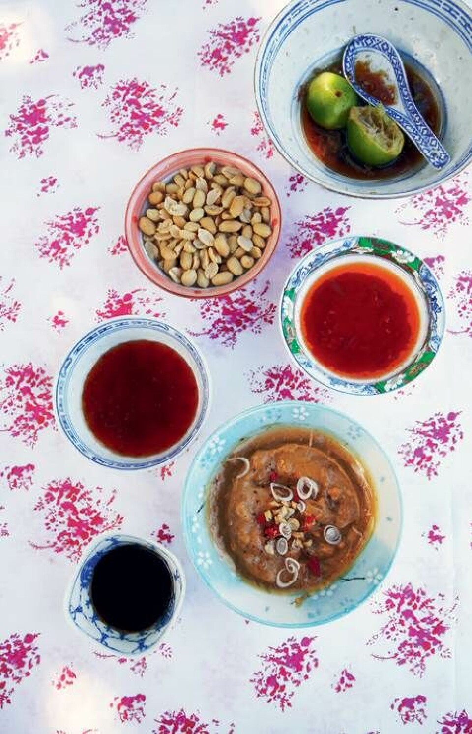 Sommermenu med et asiatisk twist