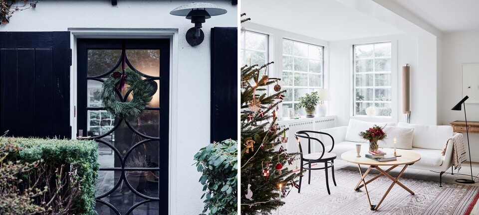 Malene og familien har forvandlet et gammelt sommerhus til en ægte juledrøm