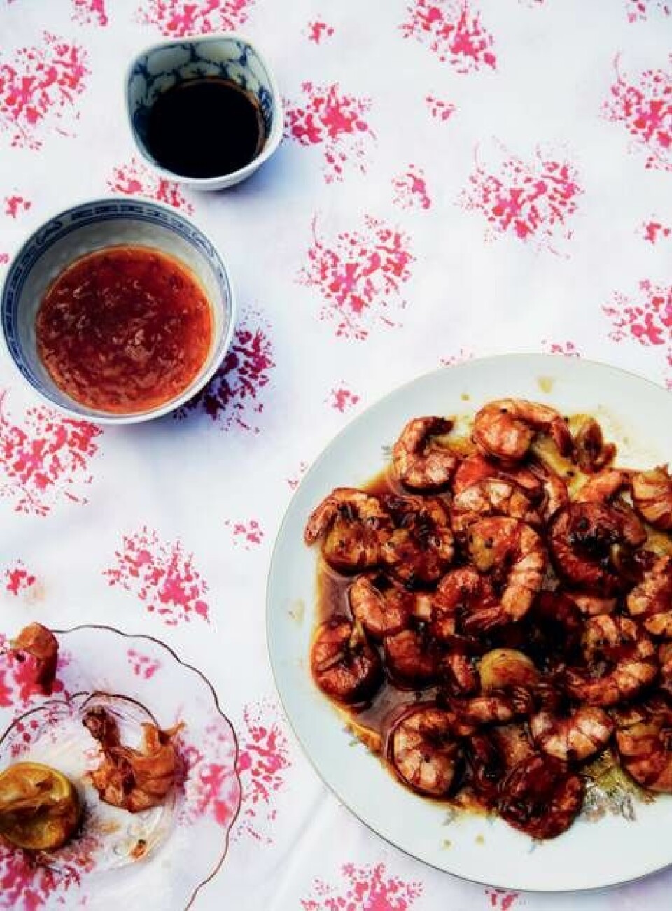Sommermenu med et asiatisk twist