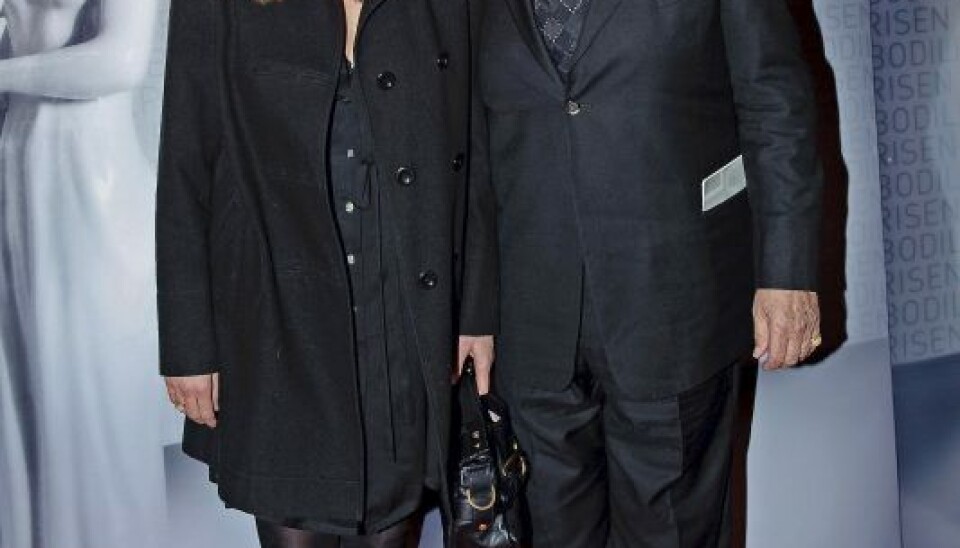 Morten Grunwald med datteren, Tanja. (Foto: Klaus Bo Christensen)