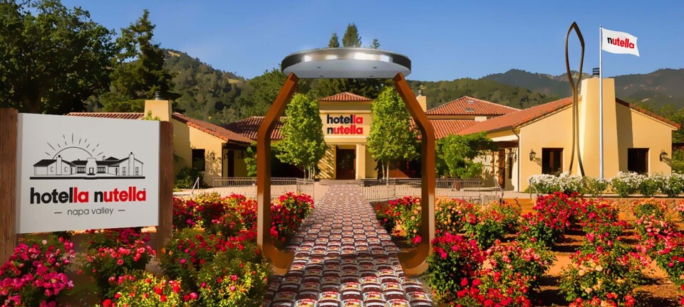 Hotella Nutella: Nu kan du overnatte på et Nutella-hotel