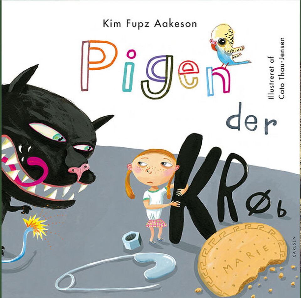 Pigen der krøb - lydbog