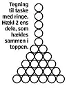 Fin hæklet taske med ringe