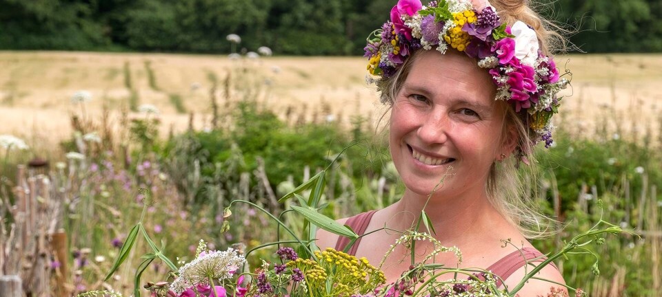 Nanna byttede Nørrebro ud med livet som blomsterbonde på Fyn: ”Vi faldt for beliggenheden langt fra trafikken”