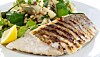 Grillet fisk med kartoffelsalat