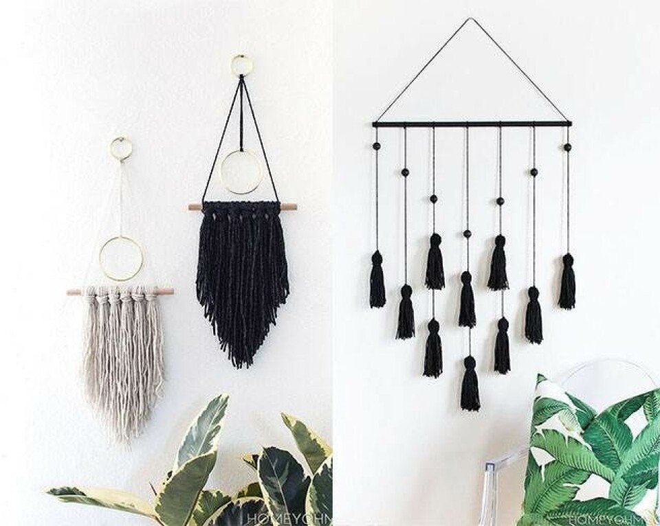 DIY: 7 ideer til væggen
