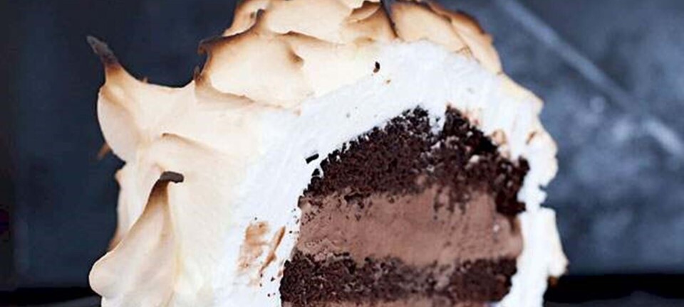 Indbagt is: Baked Alaska