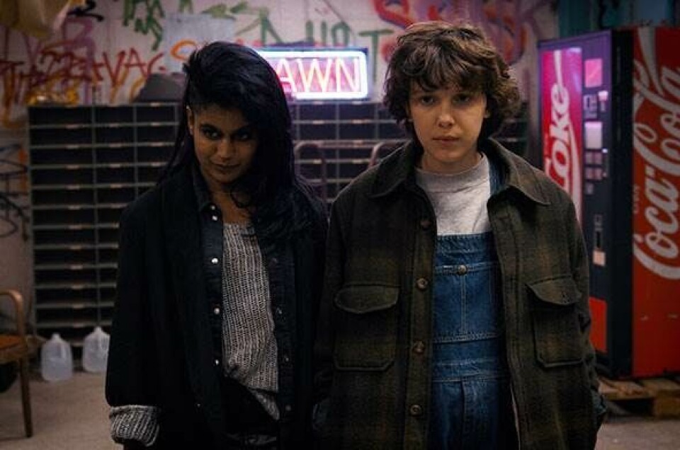 Linnea Berthelsen Stranger Things Millie Bobby Brown Kali Eight Eleven
