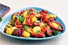 Varm kartoffelsalat med chorizo