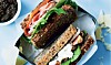 Rugbrødssandwich på 2 måder