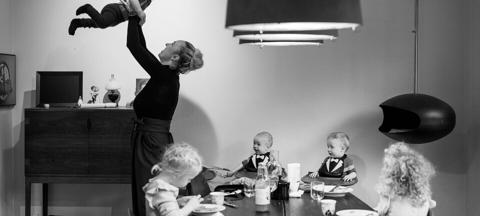 'Med tvillingerne lykønskede de os. Med trillingerne var der ingen, der sagde tillykke'