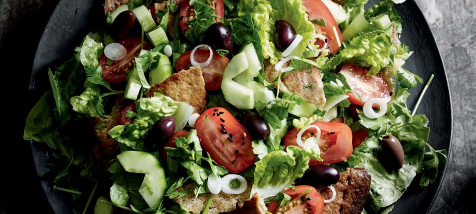 Libanesiske lækkerier: Fattoush salat
