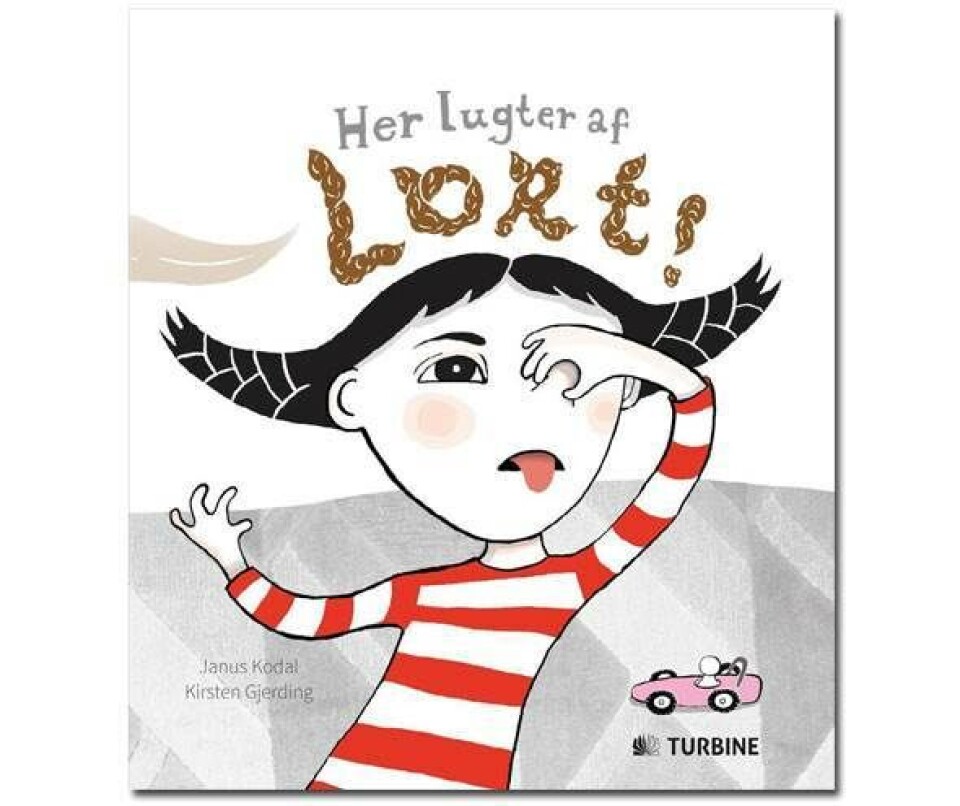 Her lugter af lort børnebog