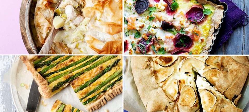 Skønne tærter: Prøv en af disse 11 opskrifter på madtærter