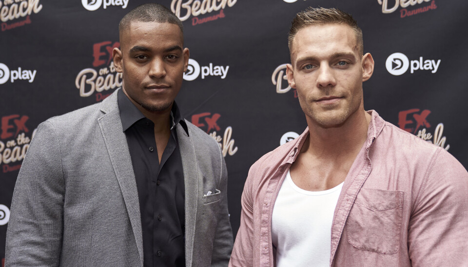 Kevin og Morten fra 'Ex on the Beach' (Foto: Janus Nielsen)